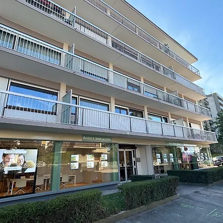F2 Lumineux 40 M2 Face Aux Thermes De Thonon. Apartment